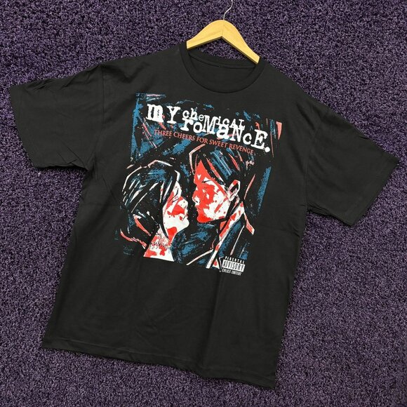 My Chemical Romance Three Cheers for Sweet Revenge T-shirt size extra large - Picture 3 of 4